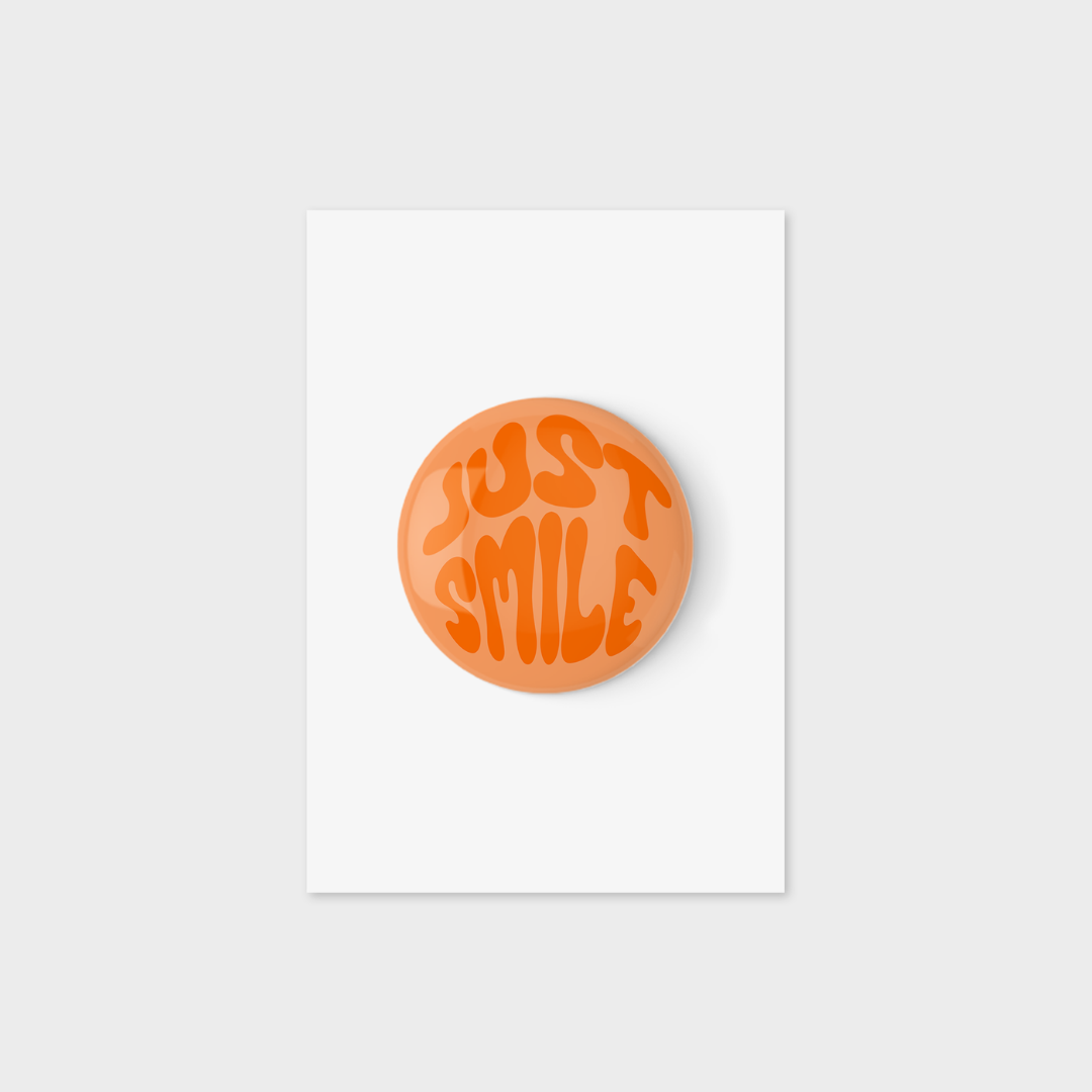 Just Smile Button
