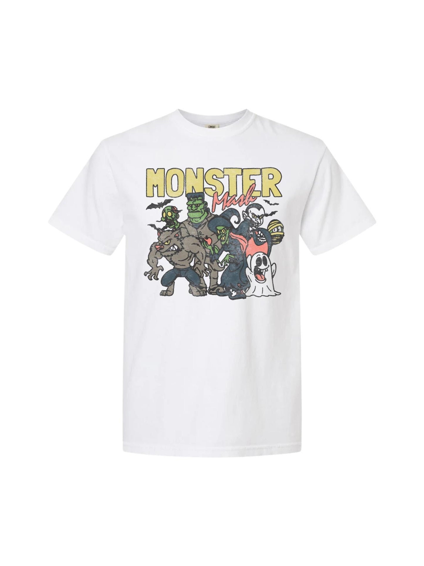 Retro Monster Mash Halloween Tee