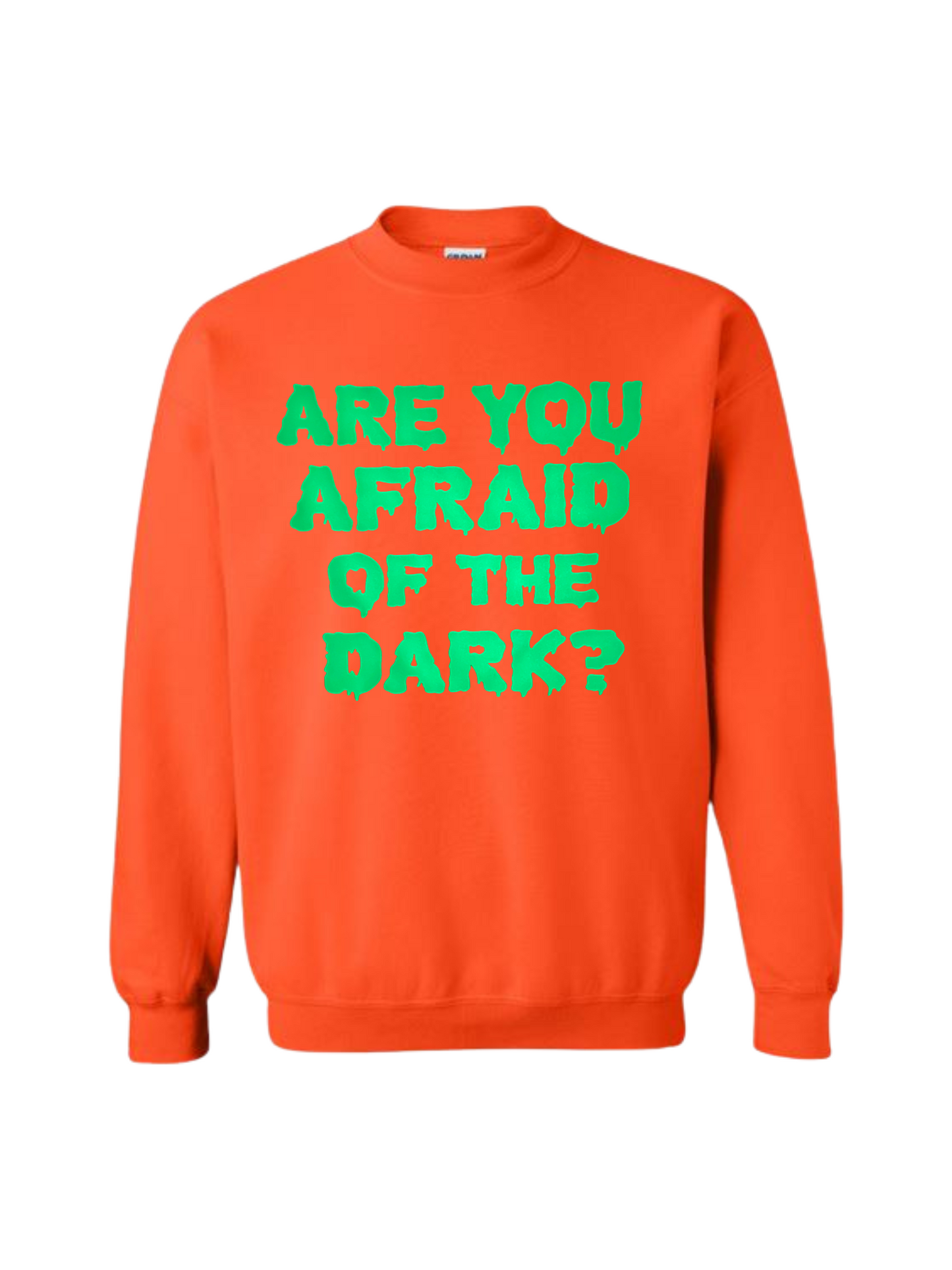 Are You Afraid of the Dark? Glow-in-the-Dark Sweatshirt