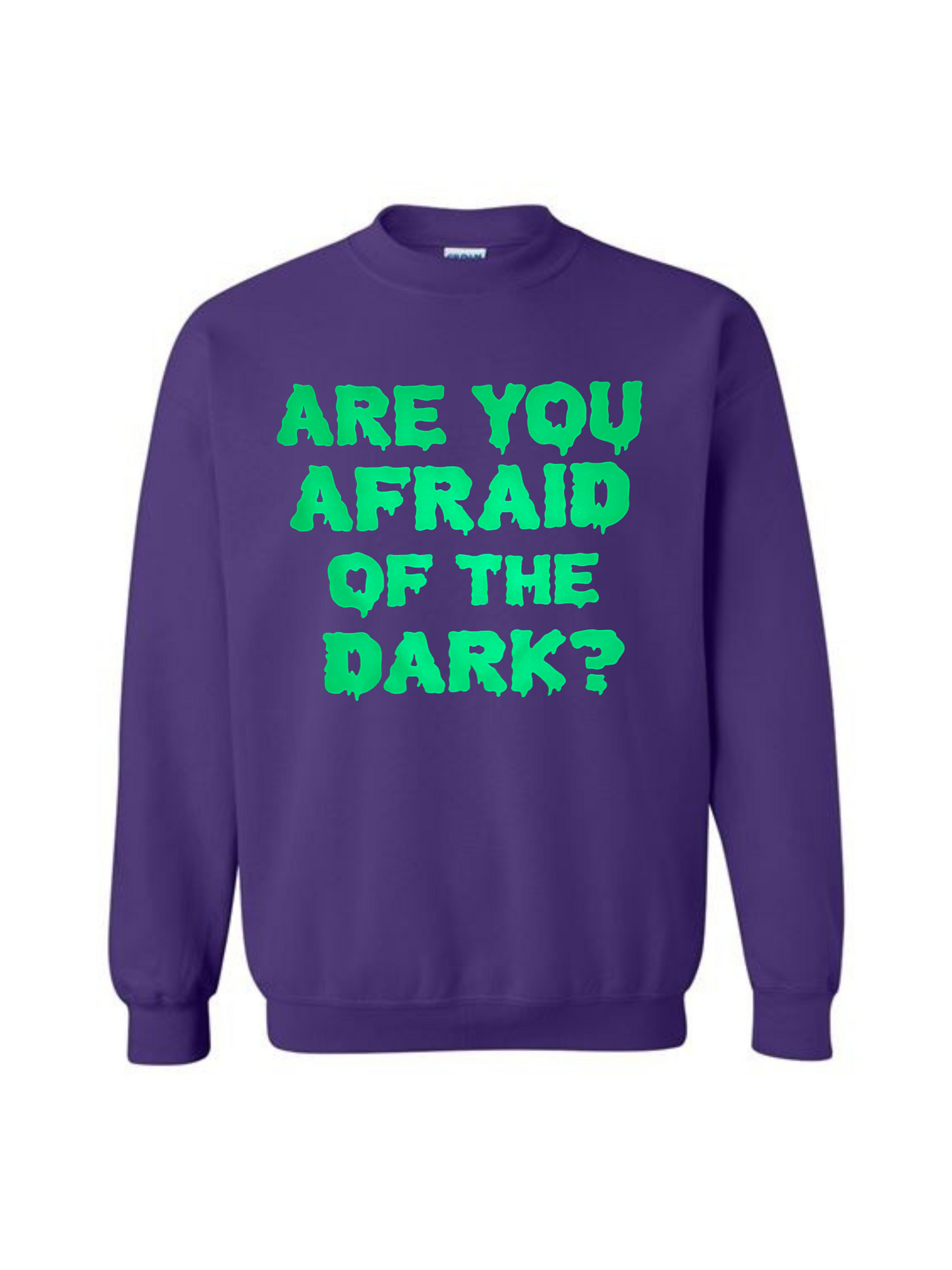 Are You Afraid of the Dark? Glow-in-the-Dark Sweatshirt