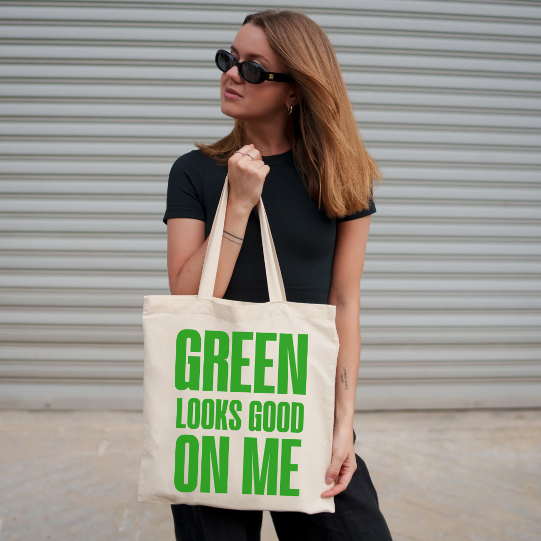 Green Looks Good on Me Tote