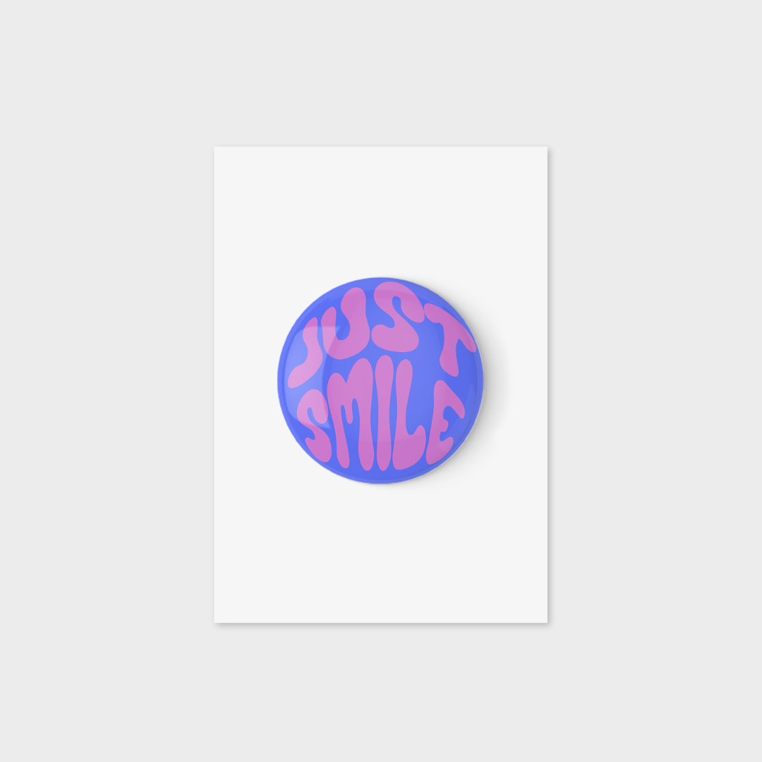 Just Smile Button