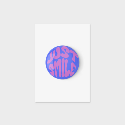 Just Smile Button