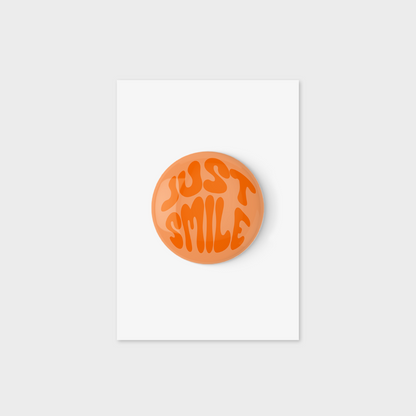 Just Smile Button