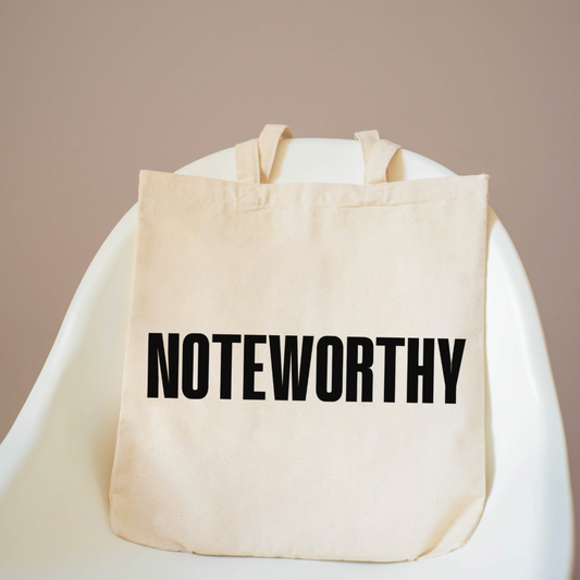 Bold Noteworthy Tote
