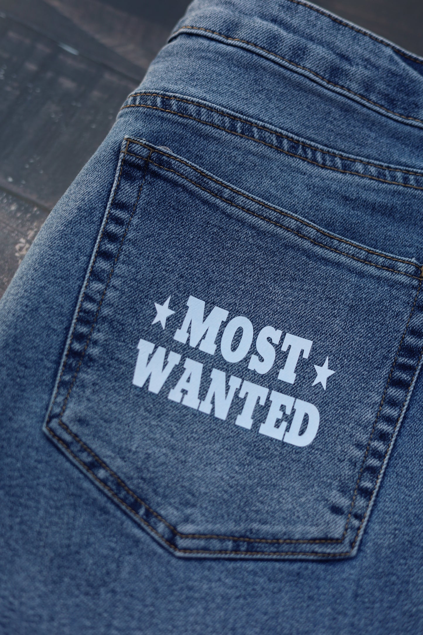 Most Wanted Heat Press Decal