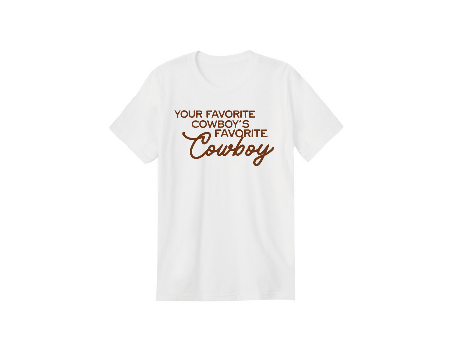 Your Favorite Cowboy’s Favorite Cowboy Tee