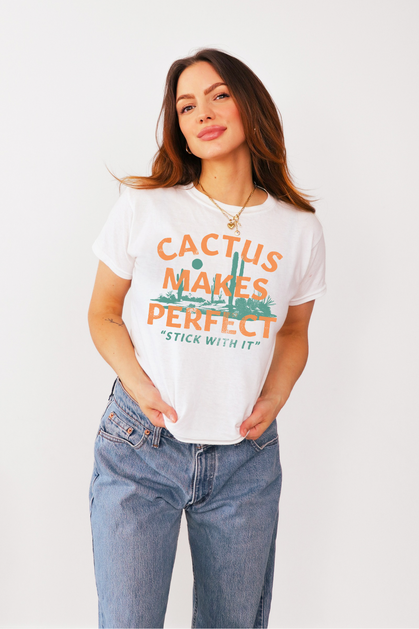 Cactus Makes Perfect Baby Tee