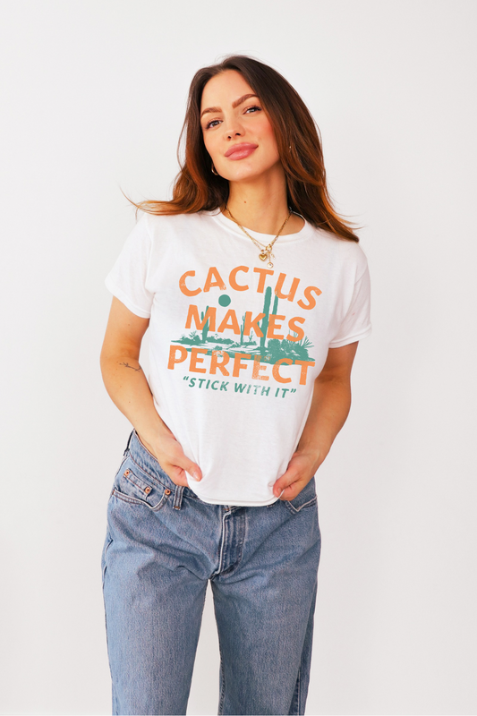 Cactus Makes Perfect Baby Tee