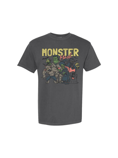 Retro Monster Mash Halloween Tee