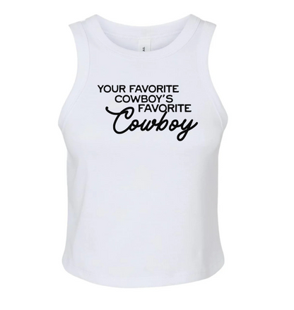 Your Favorite Cowboy’s Favorite Cowboy Tank